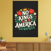 Geen Koningen Amerika Canvas Afdruk (Insitu (Woonkamer))