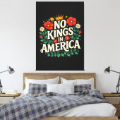 Geen Koningen Amerika Canvas Afdruk (Insitu (Slaapkamer))