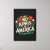 Geen Koningen Amerika Canvas Afdruk (Voorkant)