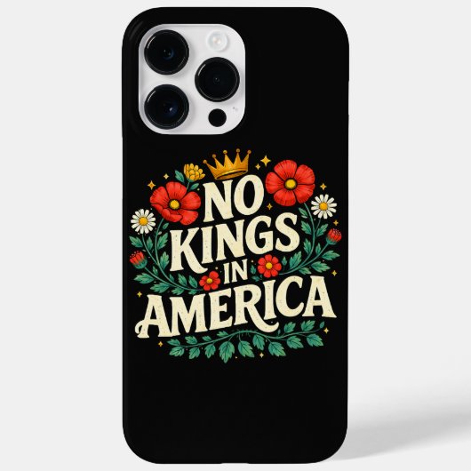 Geen Koningen Amerika Case-Mate iPhone Case (Achterkant)