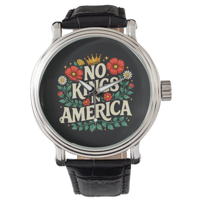 Geen Koningen Amerika Horloge (Voorkant)