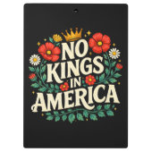 Geen Koningen Amerika Klembord (Achterkant)