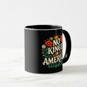 Geen Koningen Amerika Mok (Voorkant rechts)