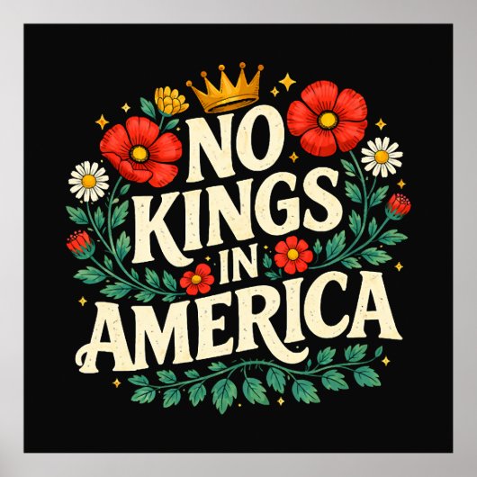 Geen Koningen Amerika Poster (Voorkant)