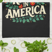 Geen Koningen Amerika Theedoek (Gevouwen)