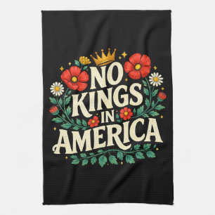 Geen Koningen Amerika Theedoek