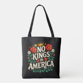 Geen Koningen Amerika Tote Bag (Achterkant)
