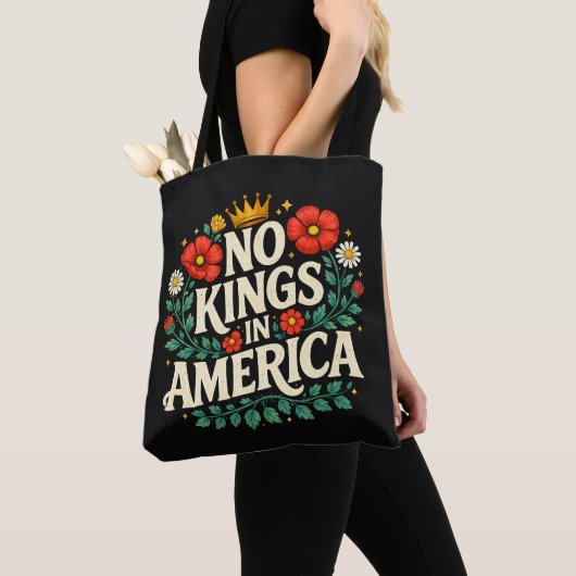 Geen Koningen Amerika Tote Bag (Dichtbij)