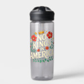 Geen Koningen Amerika Waterfles (Voorkant)