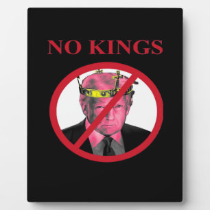 Geen Koningen Anti Creatieve Grafische Stijl Fotoplaat