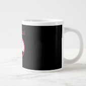 Geen Koningen Anti Creatieve Grafische Stijl Grote Koffiekop (Rechts)
