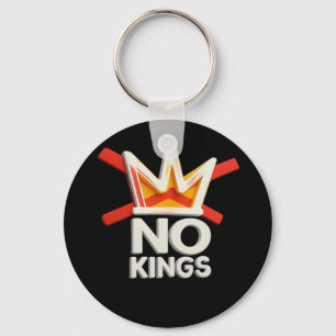 Geen Koningen Anti Minimaal Schoon Design Sleutelhanger