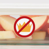 GEEN KONINGEN! anti-Trump Labels (Aangebracht)