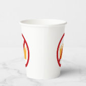 GEEN KONINGEN! anti-Trump Papieren Bekers (Rechts)