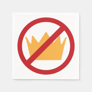 GEEN KONINGEN! anti-Trump Servet