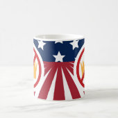 GEEN KONINGEN! anti-Trump vlag Koffiemok (Center)