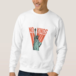 Geen Koningen Beeld Van  Protest Amerikaans Klassi Trui
