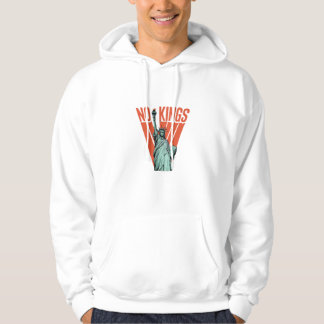 Geen Koningen Beeld Van  Protest  Amerikaanse Klas Hoodie