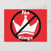 Geen koningen briefkaart (Voorkant)