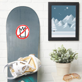 Geen koningen, geen kronen sticker