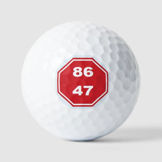 GEEN KONINGEN GOLFBALLEN (Voorkant)