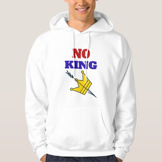 Geen Koningen Hoodie (Voorkant)