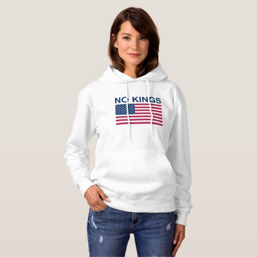 GEEN KONINGEN! HOODIE (Voorkant volledig)