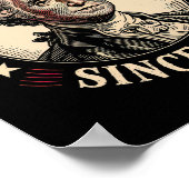 Geen koningen in Amerika 1776 Poster (Hoek)