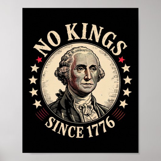 Geen koningen in Amerika 1776 Poster (Voorkant)