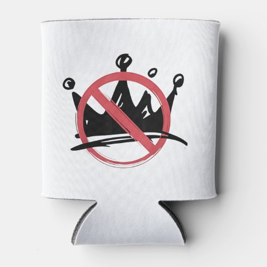 Geen koningen in Amerika 2025 4 juli Blikjeskoeler (Voorkant)