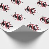 Geen koningen in Amerika 2025 4 juli Cadeaupapier (Hoek)