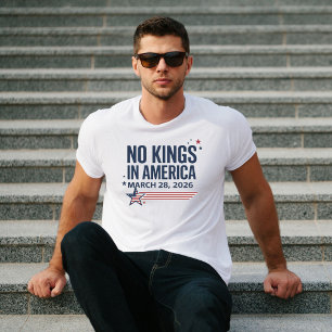 Geen Koningen in Amerika 28 maart 2026 T-shirt