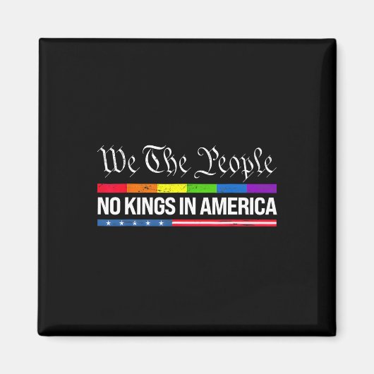 Geen koningen in Amerika 7 Magneet (Voorkant)