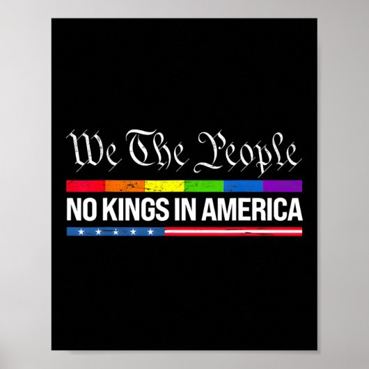 Geen koningen in Amerika 7 Poster (Voorkant)