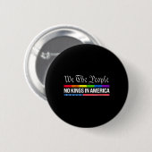 Geen koningen in Amerika 7 Ronde Button 5,7 Cm (Voorkant /achterkant)