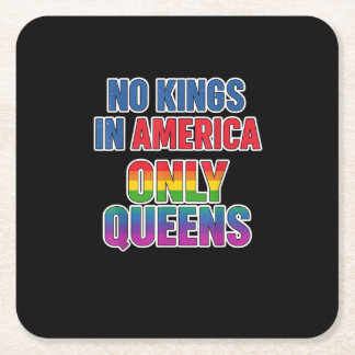 Geen Koningen In Amerika Alleen Koninginnen Grappi Kartonnen Onderzetters