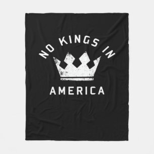 Geen Koningen In Amerika Anti Antifascisme Geen Ko Fleece Deken