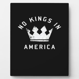 Geen Koningen In Amerika Anti Antifascisme Geen Ko Fotoplaat