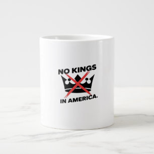 Geen Koningen In Amerika Anti Essentiële Retro Sti Grote Koffiekop