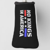 Geen koningen in Amerika - Anti Monarchie Golfheadcover (Draai 90)