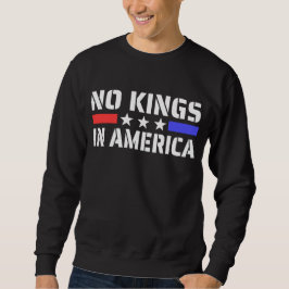 Geen koningen in Amerika - Anti Monarchie Trui
