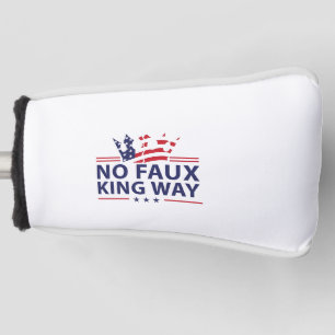 Geen Koningen In Amerika Anti Trump Anti Fascisme Golfheadcover