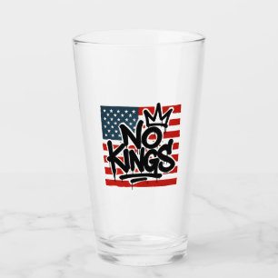Geen koningen in Amerika behalve democratie die ik Glas