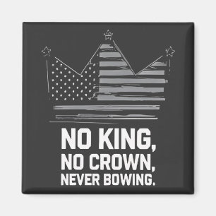 Geen koningen in Amerika behalve democratie die ik Magneet