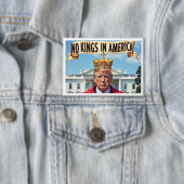 Geen koningen in Amerika Button (Insitu)