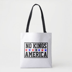 Geen koningen in Amerika Canvas tas