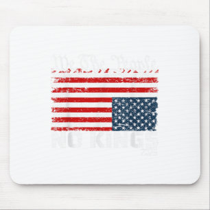 Geen koningen in Amerika distress vlag onderstebov Muismat