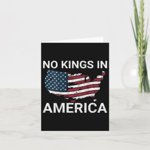 Geen koningen in Amerika dumpen Trump geen autorit Kaart