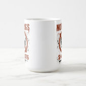 Geen koningen in Amerika, geen koningsdag protest Koffiemok (Center)