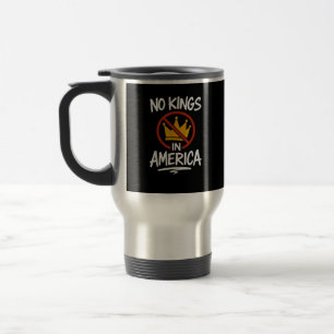 Geen Koningen In Amerika Geen Kroon Minimal Clean Reisbeker